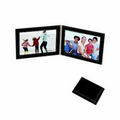 Metropolitan Black Leatherette 4"x6" Picture Frame